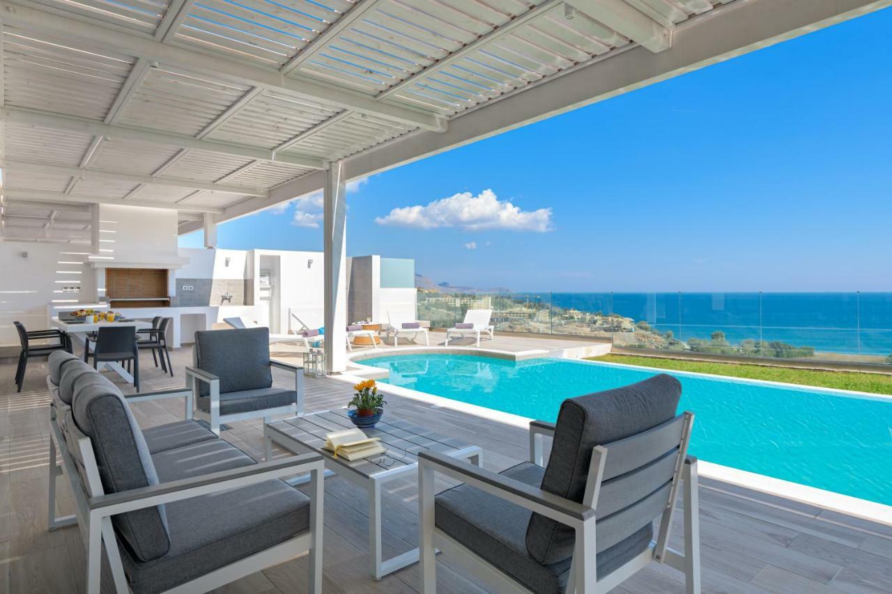 Villa Nissos Líndos Buitenkant foto