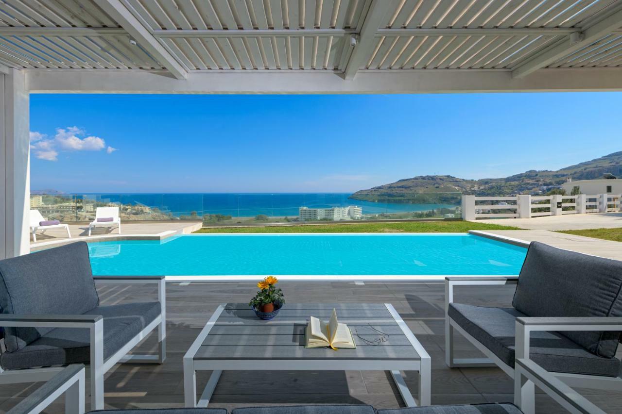 Villa Nissos Líndos Buitenkant foto